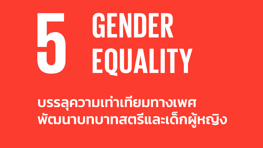 รวมภาพกิจกรรม SDGs 5 ความเท่าเทียมทางเพศ (Gender Equality)